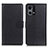 Funda de Cuero Cartera con Soporte Carcasa A03D para Oppo F21 Pro 4G Negro