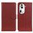 Funda de Cuero Cartera con Soporte Carcasa A03D para Oppo Reno11 Pro 5G Marron