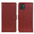 Funda de Cuero Cartera con Soporte Carcasa A03D para Samsung Galaxy A03 Marron