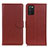 Funda de Cuero Cartera con Soporte Carcasa A03D para Samsung Galaxy A03s Marron