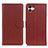 Funda de Cuero Cartera con Soporte Carcasa A03D para Samsung Galaxy A04 4G Marron