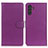 Funda de Cuero Cartera con Soporte Carcasa A03D para Samsung Galaxy A04s Morado