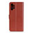 Funda de Cuero Cartera con Soporte Carcasa A03D para Samsung Galaxy A32 4G Marron