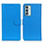 Funda de Cuero Cartera con Soporte Carcasa A03D para Samsung Galaxy F23 5G Azul Cielo