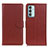 Funda de Cuero Cartera con Soporte Carcasa A03D para Samsung Galaxy F23 5G Marron