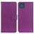 Funda de Cuero Cartera con Soporte Carcasa A03D para Samsung Galaxy F42 5G Morado