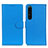 Funda de Cuero Cartera con Soporte Carcasa A03D para Sony Xperia 1 IV Azul Cielo