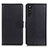 Funda de Cuero Cartera con Soporte Carcasa A03D para Sony Xperia 10 III Lite Negro