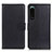 Funda de Cuero Cartera con Soporte Carcasa A03D para Sony Xperia 5 III SO-53B Negro