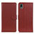 Funda de Cuero Cartera con Soporte Carcasa A03D para Sony Xperia Ace III Marron