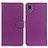 Funda de Cuero Cartera con Soporte Carcasa A03D para Sony Xperia Ace III Morado