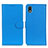 Funda de Cuero Cartera con Soporte Carcasa A03D para Sony Xperia Ace III SO-53C Azul Cielo