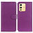 Funda de Cuero Cartera con Soporte Carcasa A03D para Vivo V23 5G Morado