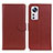 Funda de Cuero Cartera con Soporte Carcasa A03D para Xiaomi Mi 12 5G Marron