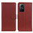 Funda de Cuero Cartera con Soporte Carcasa A03D para Xiaomi Redmi Note 12S Marron