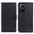 Funda de Cuero Cartera con Soporte Carcasa A03D para Xiaomi Redmi Note 12S Negro