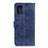 Funda de Cuero Cartera con Soporte Carcasa A04D para Motorola Moto Edge S 5G Azul