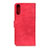 Funda de Cuero Cartera con Soporte Carcasa A04D para Samsung Galaxy A02 Rojo