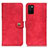 Funda de Cuero Cartera con Soporte Carcasa A04D para Samsung Galaxy A02s Rojo