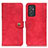 Funda de Cuero Cartera con Soporte Carcasa A04D para Samsung Galaxy F34 5G Rojo