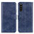 Funda de Cuero Cartera con Soporte Carcasa A04D para Sony Xperia 10 III SO-52B Azul