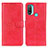 Funda de Cuero Cartera con Soporte Carcasa A05D para Motorola Moto E40 Rojo