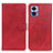 Funda de Cuero Cartera con Soporte Carcasa A05D para Motorola Moto Edge 30 Neo 5G Rojo