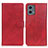 Funda de Cuero Cartera con Soporte Carcasa A05D para Motorola Moto G 5G (2023) Rojo