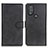 Funda de Cuero Cartera con Soporte Carcasa A05D para Motorola Moto G Play Gen 2 Negro