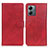 Funda de Cuero Cartera con Soporte Carcasa A05D para Motorola Moto G14 Rojo