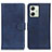 Funda de Cuero Cartera con Soporte Carcasa A05D para Motorola Moto G54 5G Azul