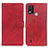 Funda de Cuero Cartera con Soporte Carcasa A05D para Nokia C21 Plus Rojo