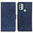 Funda de Cuero Cartera con Soporte Carcasa A05D para Nokia C31 Azul