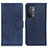 Funda de Cuero Cartera con Soporte Carcasa A05D para OnePlus Nord N200 5G Azul