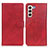 Funda de Cuero Cartera con Soporte Carcasa A05D para Samsung Galaxy S21 Plus 5G Rojo