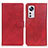 Funda de Cuero Cartera con Soporte Carcasa A05D para Xiaomi Mi 12S 5G Rojo