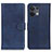 Funda de Cuero Cartera con Soporte Carcasa A05D para Xiaomi Redmi Note 13 Pro 5G Azul