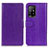 Funda de Cuero Cartera con Soporte Carcasa A06D para Oppo A94 5G Morado