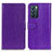 Funda de Cuero Cartera con Soporte Carcasa A06D para Oppo Reno6 5G Morado