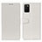 Funda de Cuero Cartera con Soporte Carcasa A06D para Samsung Galaxy A02s Blanco