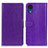 Funda de Cuero Cartera con Soporte Carcasa A06D para Samsung Galaxy A03 Core Morado