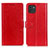 Funda de Cuero Cartera con Soporte Carcasa A06D para Samsung Galaxy A03 Rojo