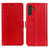 Funda de Cuero Cartera con Soporte Carcasa A06D para Samsung Galaxy A04s Rojo