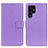 Funda de Cuero Cartera con Soporte Carcasa A06D para Samsung Galaxy S22 Ultra 5G Morado