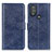 Funda de Cuero Cartera con Soporte Carcasa A07D para Motorola Moto G Play (2023) Azul