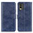 Funda de Cuero Cartera con Soporte Carcasa A07D para Nokia C32 Azul