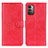 Funda de Cuero Cartera con Soporte Carcasa A07D para Nokia G21 Rojo