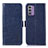 Funda de Cuero Cartera con Soporte Carcasa A07D para Nokia G42 5G Azul