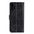 Funda de Cuero Cartera con Soporte Carcasa A07D para Samsung Galaxy A32 4G Negro