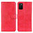 Funda de Cuero Cartera con Soporte Carcasa A07D para Samsung Galaxy F02S SM-E025F Rojo